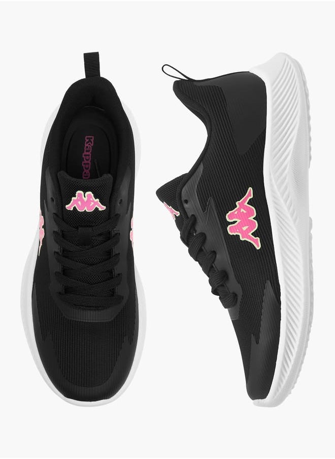 Kappa Women's Logo Detail Sneakers with Lace-Up Closure  - Image 1