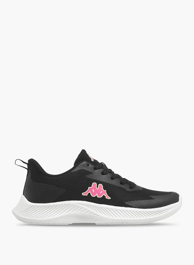 Kappa Women's Logo Detail Sneakers with Lace-Up Closure