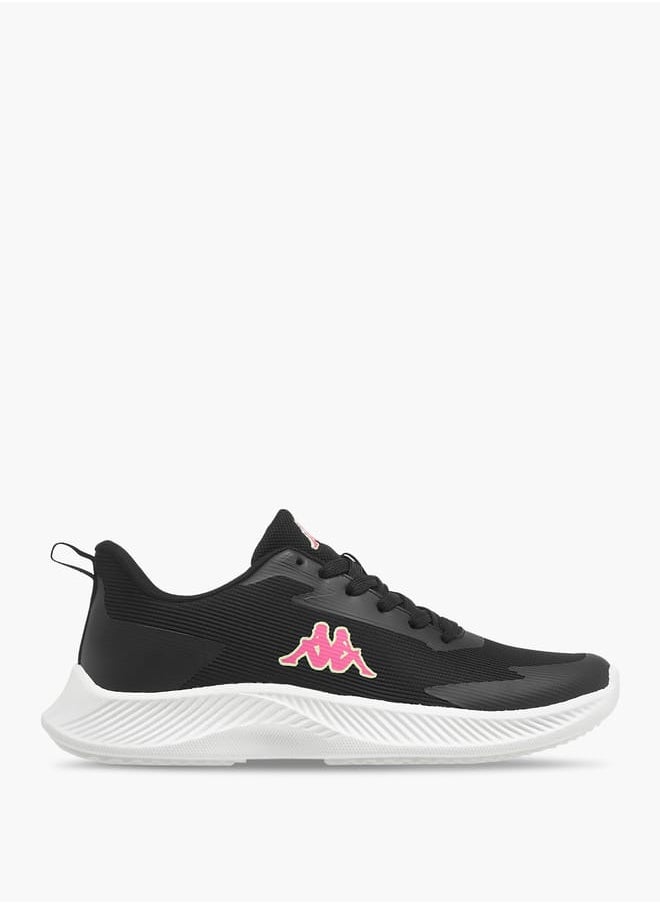 Kappa Women's Logo Detail Sneakers with Lace-Up Closure  - Image 3