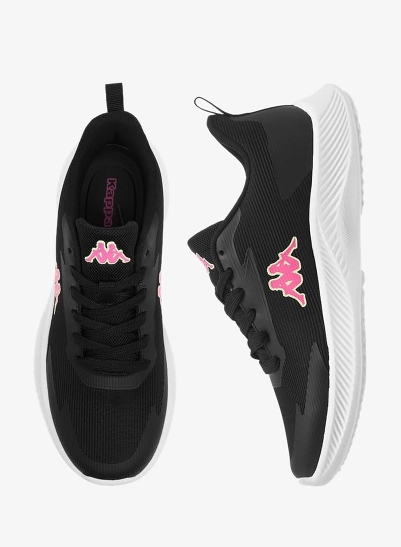 كابا سنيكرز نسائي بتفاصيل شعار وإغلاق برباط - Image 3