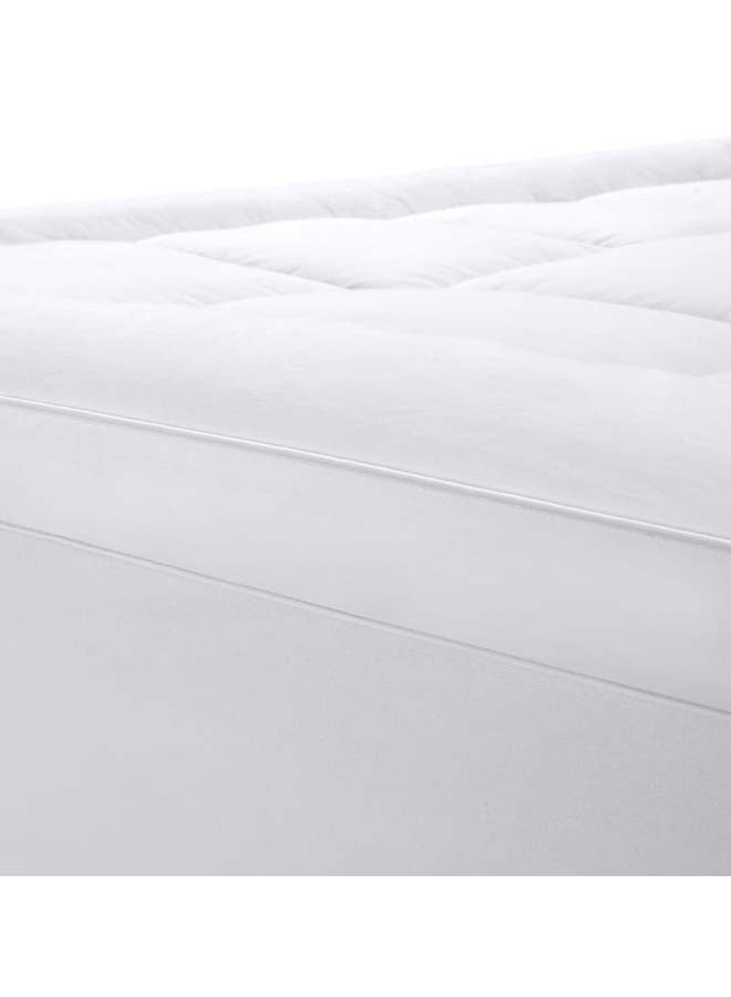 كرز لنن أغطية مرتبة قطن مقاس 200×150 بسماكة 30 سم مقاس كوين - Image 4