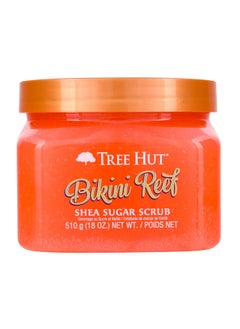 Tree Hut Tree Hut Bikini Reef Shea Sugar Scrub  Exfoliating Body Scrub Removes Dead Dry Skin for a Soft  Hydrated Feel  Nourishing Essential Body Care  18 fl oz 