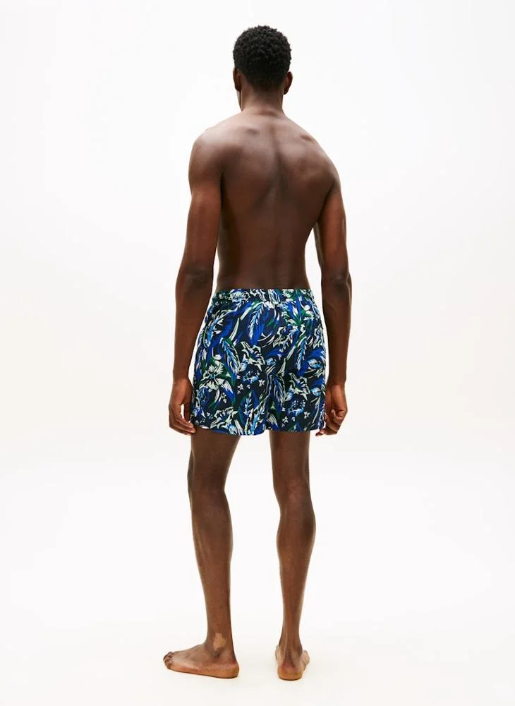 TOMMY HILFIGER Print Mid Length Swim Shorts