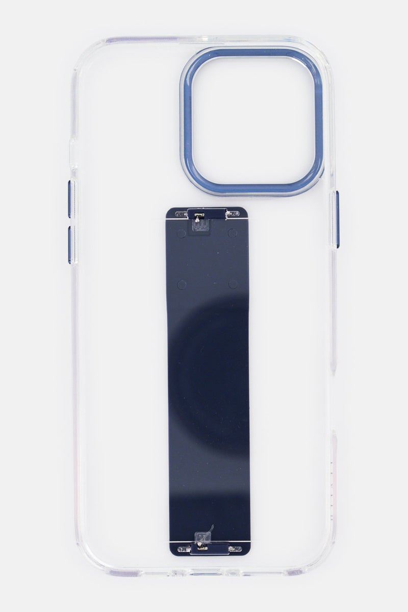 LEVELO حافظة حماية سيليكون جرافيه لجهاز آيفون 16 برو ماكس، Navy - Image 3