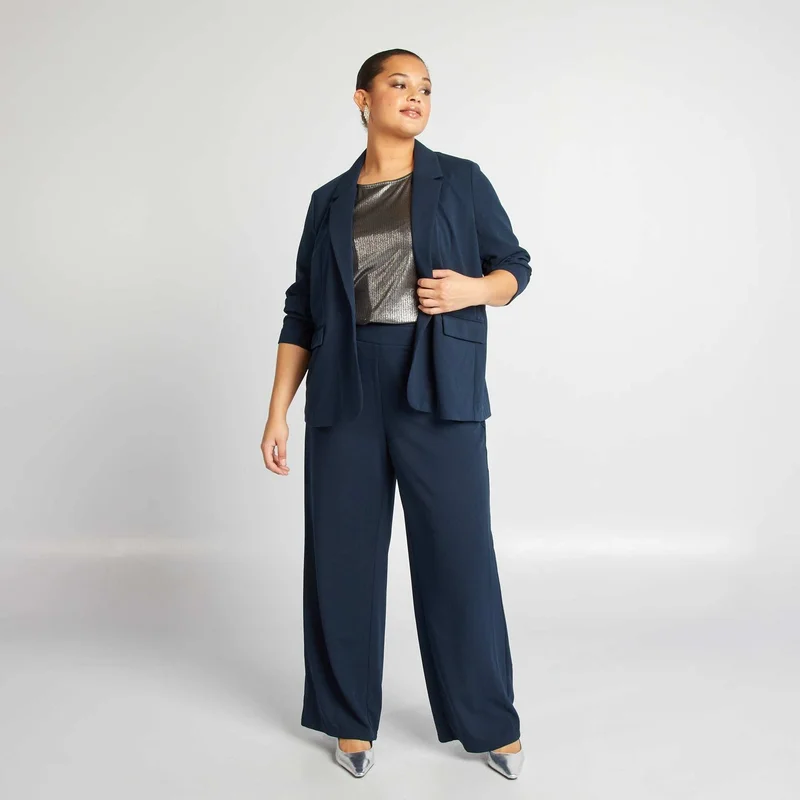 Kiabi Silvery Short-Sleeved T-Shirt Grey