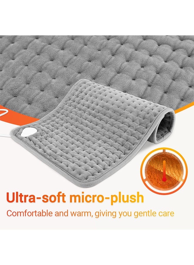 وسادة تدفئة كهربائية للخصر، وسادة تدفئة للخصر متعددة الوظائف مع وحدة تحكم LCD وسادة تدفئة كهربائية لتخفيف آلام الظهر وتشنجات الدورة الشهرية بدرجة حرارة قابلة للتعديل - Image 3