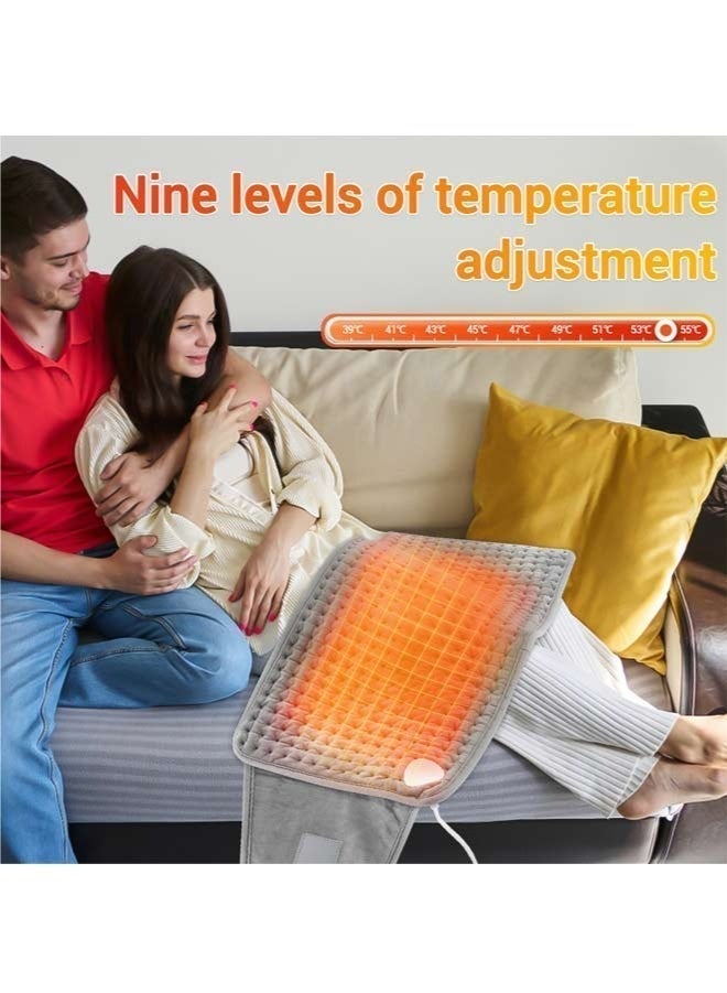 Electric Waist,Multifunctional Heating Pad Waist Heating Pad With LCD Controller Electric Heating Pad For Period Back Pain And Cramps Relief Adjustable Temperature - Image 5