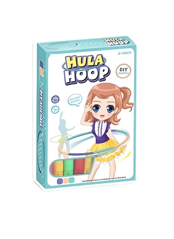 Premium Kids Colorful Hula Hoop Fitness Toy – Lightweight Plastic Exercise & Fun Play Hoop for Children - Image 1