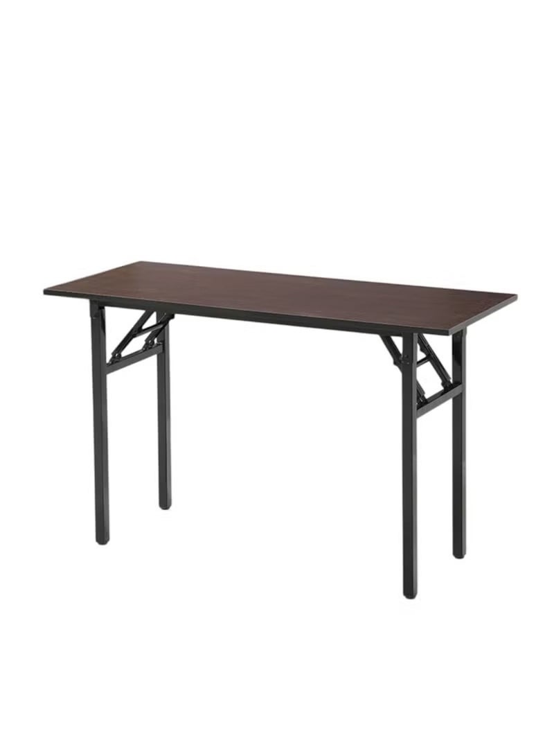 هويتك طاولة كمبيوتر محمول قابلة للتعديل مع عجلات - بني، 80×50×75 سم، مناسبة للسرير والأريكة والاستخدام المنزلي - Image 1