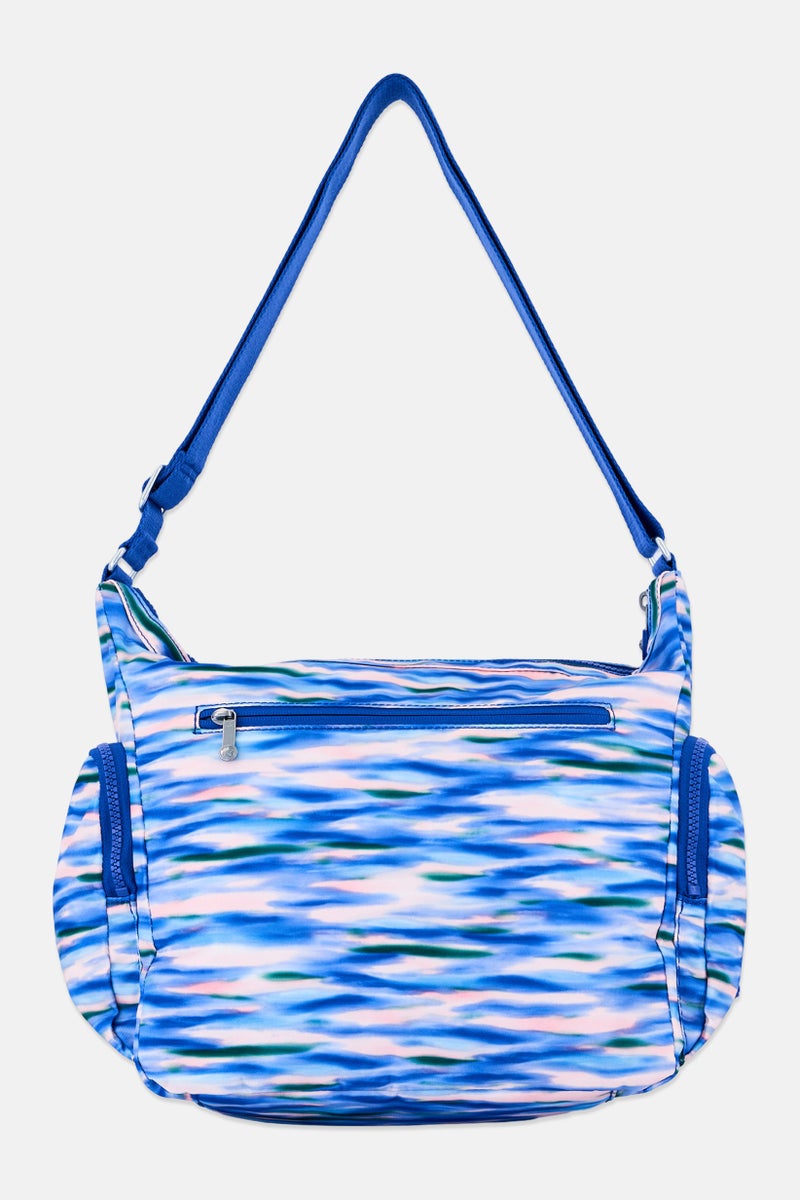 kipling حقيبة كتف نسائية بتصميم طباعة الفضاء، متعددة الألوان - Image 2