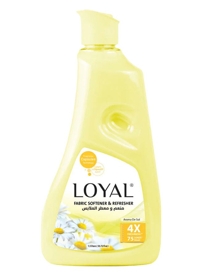 لويال منعم ومنعش الأقمشة لويال أروما دي سول 1500 مل أصفر