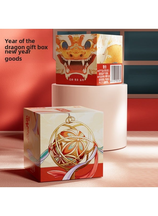 Qgso Luban Lock Kongming Lock Toy Boy Full Set Of Mortise And Tenon Unlocking Building Blocks For Kidsren Primary School Students 6 To 1-Color:Liuli Mastering High-end 【six-piece Set】 (send Tutorial)  - Image 4