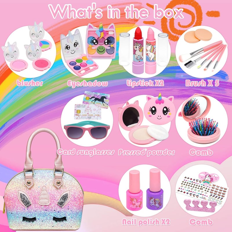 ROKKES Fake Makeup kit for Kids Toys - Image 2