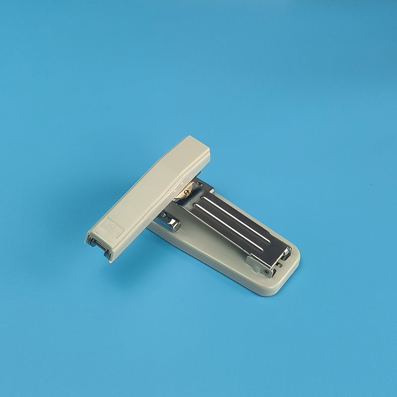 Generic Wholesale Sanchang 414 Portable Stapler 360 ° Rotatable Stapler Accounting Office Stapler White