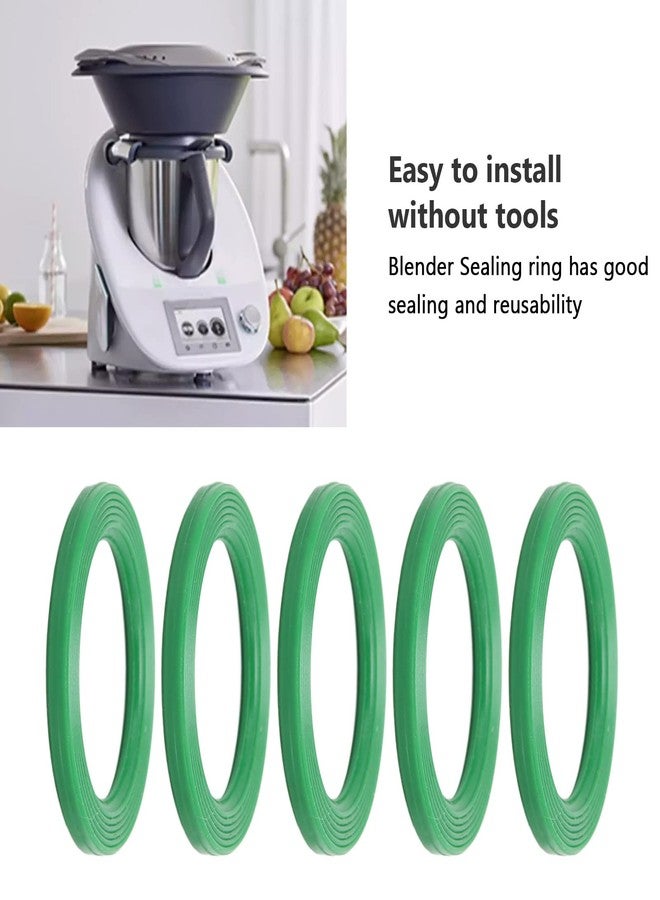 plplaaoo 5Pcs Blender Gasket Sealing Replacement,Blender Gasket Sealing Ring, O Ring Replacement Parts, Easy to Replace, Blender Replacement Pitcher, for Vorwerk Thermomix TM5 TM6, blender replacement par - Image 4