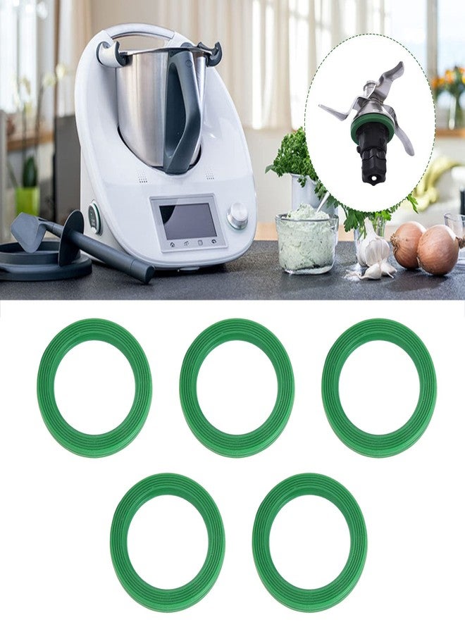 plplaaoo 5Pcs Blender Gasket Sealing Replacement,Blender Gasket Sealing Ring, O Ring Replacement Parts, Easy to Replace, Blender Replacement Pitcher, for Vorwerk Thermomix TM5 TM6, blender replacement par - Image 5