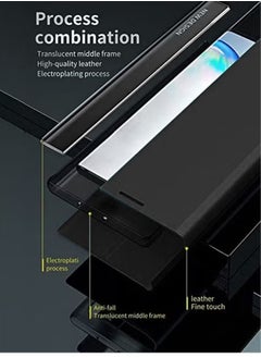 X-level HONOR X9b 5G Cover Case Accessories with Full Body Back Front Screen Slim Flip Cover, Anti-Scratch, Nano Adsorption, Stand Function, Protector for HONOR X9b 5G  - Image 4