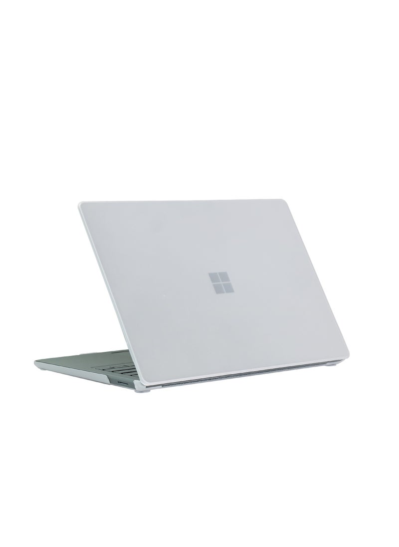 Generic - Hard Shell Case Compatible for 2019-2022 13.5" Microsoft Surface Laptop 5/4/3(A1868/1951) with Metal Palm Rest Keyboard--Matte Clear( See Through Logo) - Image 1