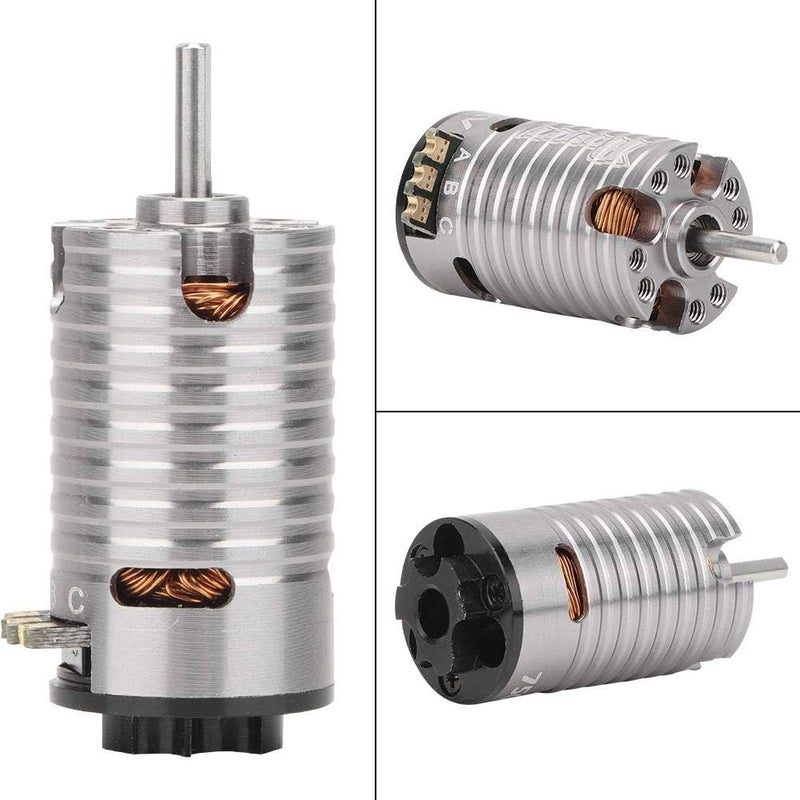 راحة محرك بدون فرش، محرك Mini-Z 7500KV ثنائي الأقطاب مقاوم للماء ومطور لسيارات التحكم عن بعد بمقياس 1/24 و1/28 - Image 1