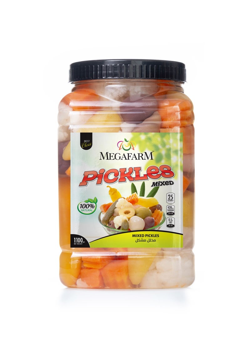 Megafarm Mixed Pickles 1100gm  - Image 1