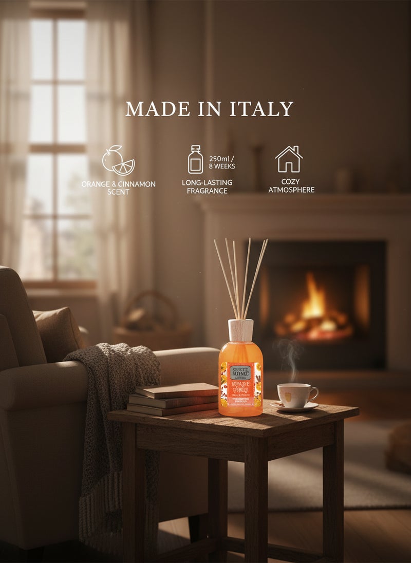 سويت هوم معطر جو سويت هوم أمبينت ٢٥٠ مل - برتقال وقرفة | بخاخ يدوم طويلًا للمنزل والغرفة | رائحة حمضيات وتوابل دافئة ومنعشة | ينعش الهواء فورًا | مثالي لغرف المعيشة وغرف النوم والمكاتب - Image 3