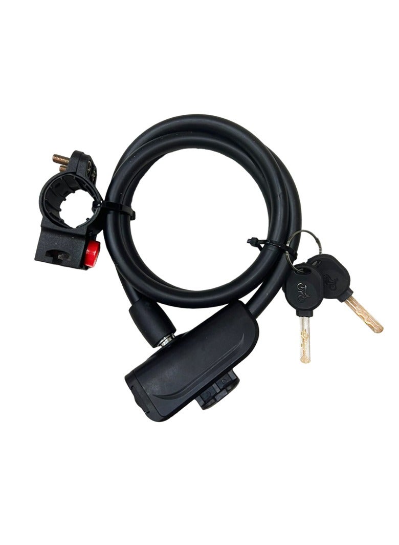 CYCLiSTA Bicycle Lock High Security Bicycle Lock with Stand and 2 Keys Anti-Theft Easy to Use - Image 1