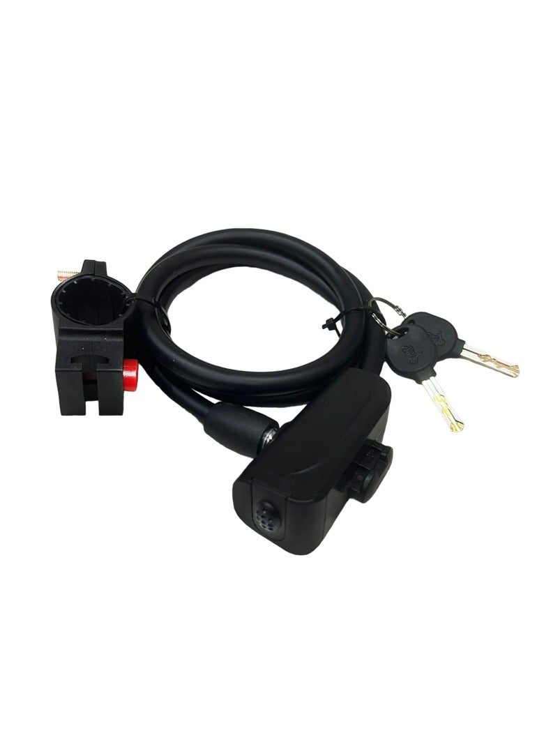 CYCLiSTA Bicycle Lock High Security Bicycle Lock with Stand and 2 Keys Anti-Theft Easy to Use - Image 2