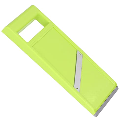 Fockety Vegetable Slicer, 4.25 x 10.8in Stainless Steel Mandoline Food Slicer with Hanging Hole, Handheld Vegetable Chip Maker Food Chopper for Potato, Carrot, Vegetables, Zucchini - Image 1