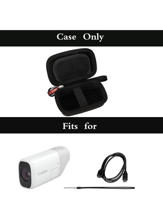 Mchoi Hard Monocular Case Suitable for Canon PowerShot Zoom, Compact Telephoto Monocular, Waterproof Shockproof Monocular Travel Protective Case, Case Only  - Image 4