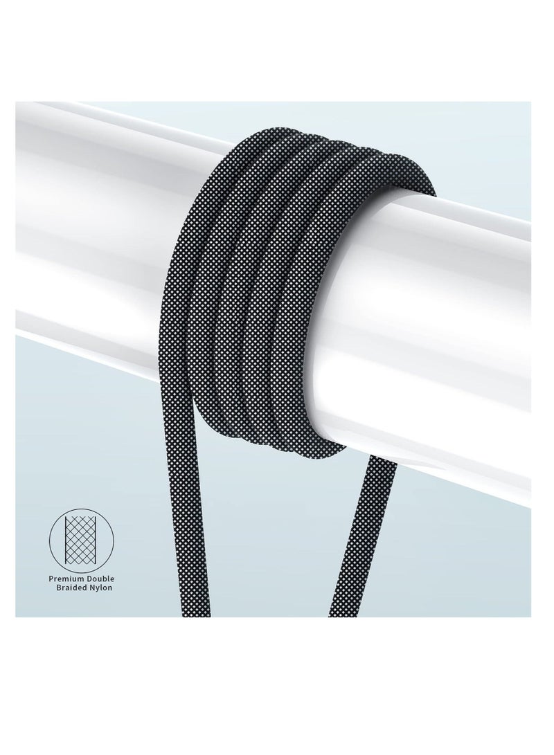 كابتن تيك SYOSI, PD65W USB C to USB C Cable with 2 Magnetic Suction Heads, 5A Fast Charging Cable for iPhone, Type C Cable for Samsung, for Android, High Speed File Transfer Cables - Image 3