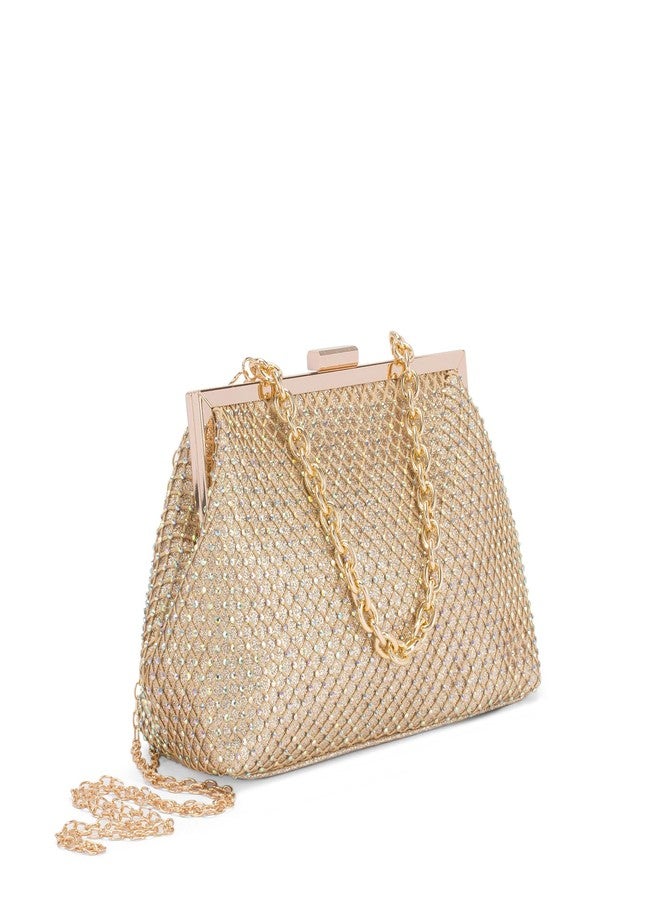 Lino Perros Texas Inez Gold Clutch - Image 2