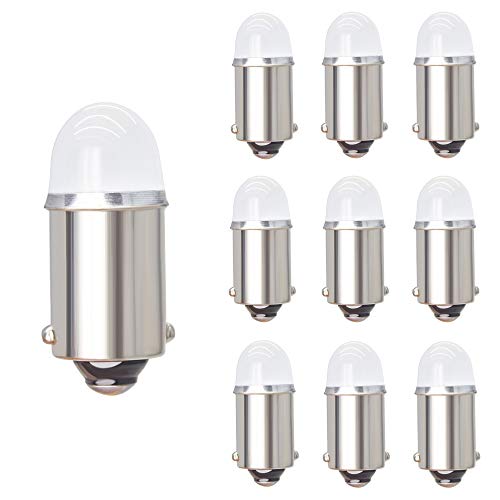 Yoper BA9S 53 57 1895 64111 LED Light Bulb for Car 12V Red - Image 1