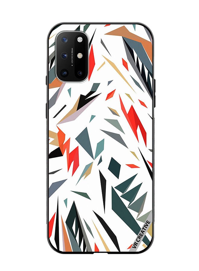 VR CREATIVE غطاء حماية واقٍ لهاتف وان بلس 8T بتصميم تجريدي متعدد الألوان - Image 1