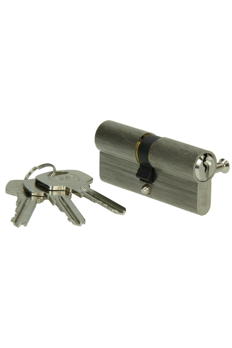 YALE 500 SERIES DOUBLE EURO PROFILE CYLINDER K+K 70 MM BRASS - Image 1