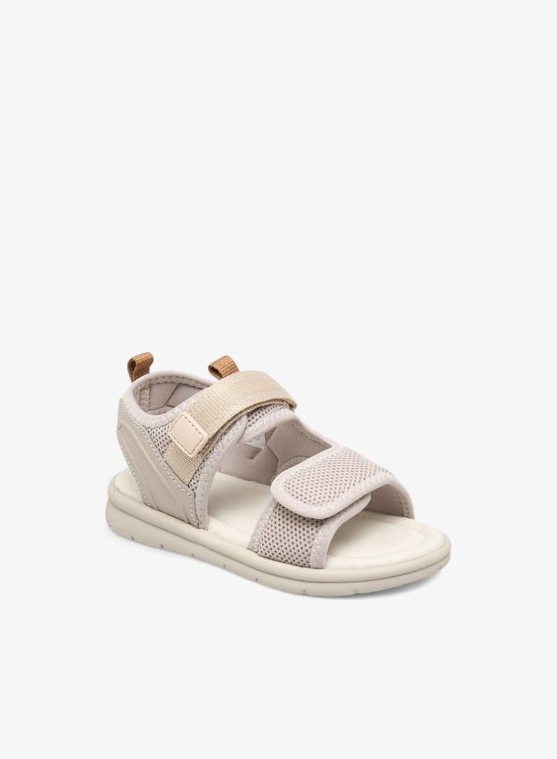 JUNIORS Boys Textured Floaters With Hook And Loop Closure - Image 1