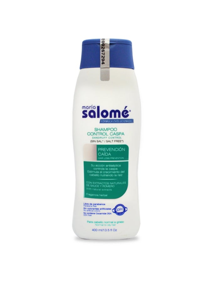 Maria Salome Dandruff Control Shampoo Caspa 400 ML - Image 3