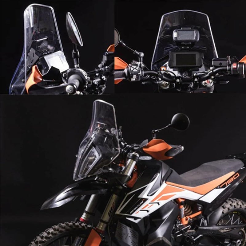 QASULER Motorcycle Phone Holder Mount - Image 4