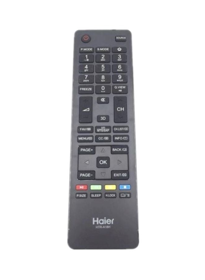 Haier Compatible Remote Control For TV Black - Image 1