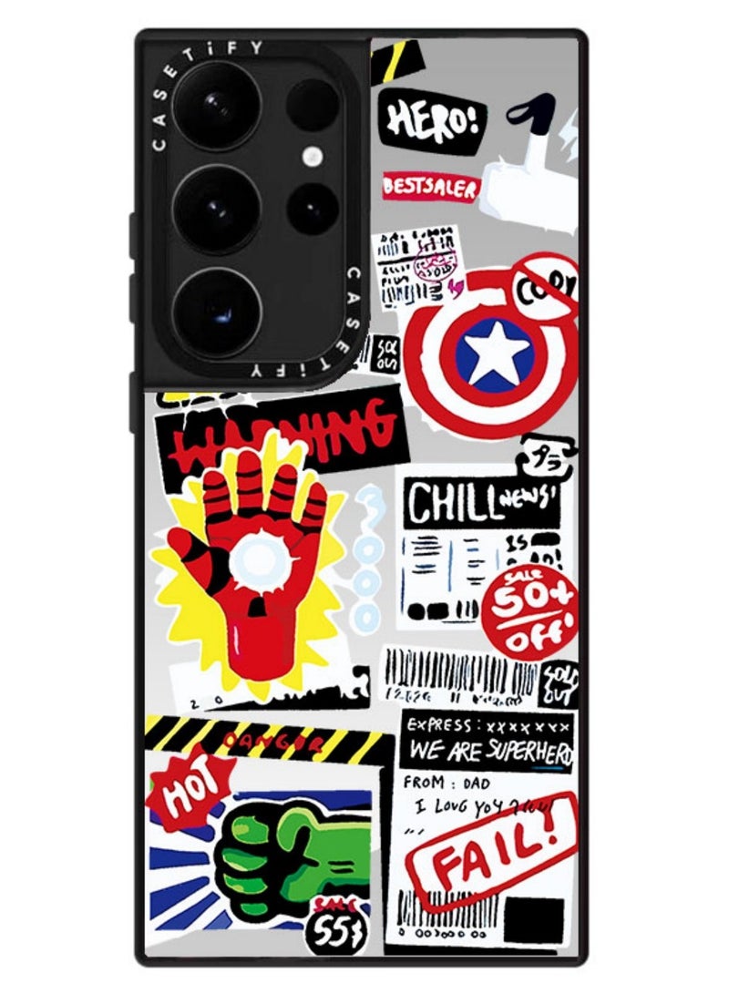 Casetify Case for Samsung Galaxy S23 Ultra The Avengers Cover - Image 1