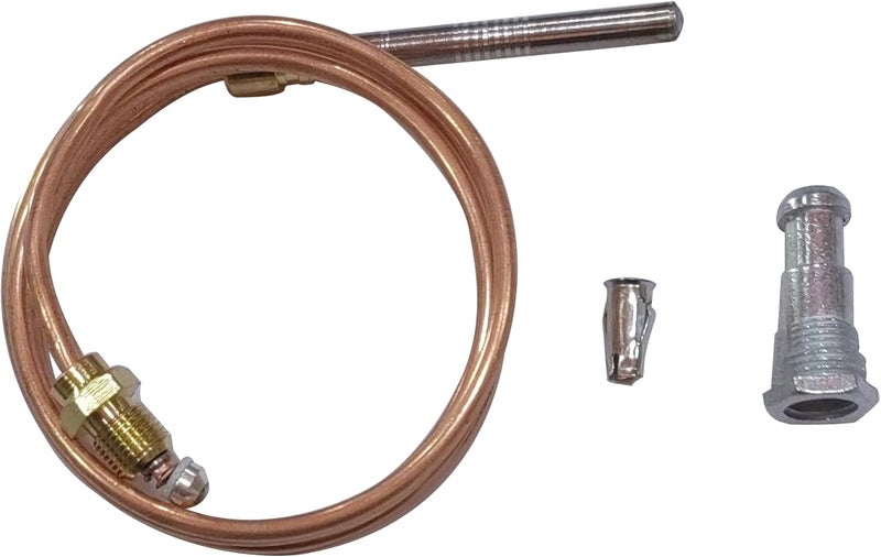 Z_جوده وثقه Zero 36" Universal Replacement Thermocouple for Gas Furnaces,Boilers and Water Heater,Compatible with Honeywell,Mars,Johnson,Robertshaw,Penn,Johnstone, Johnson Controls Thermocouple - Image 1