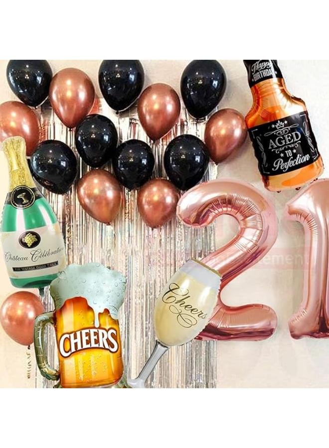 36" Balloons Bottles - Image 1