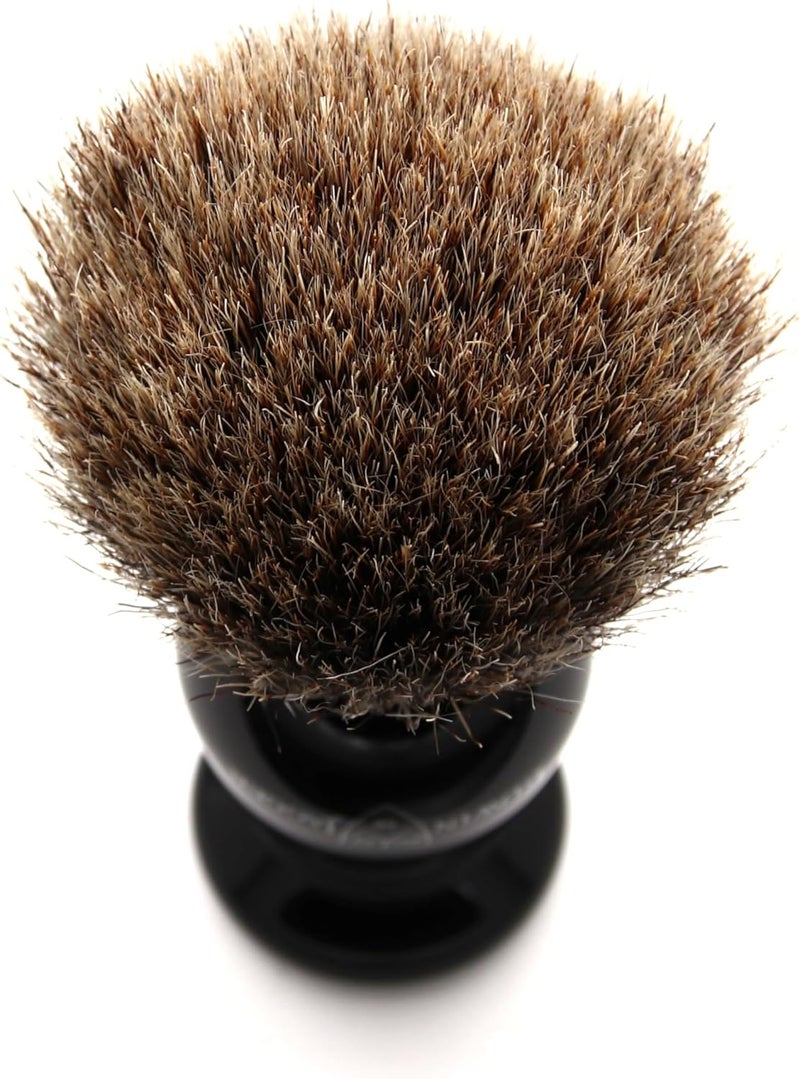 Edwin Jagger Best Badger Shaving Brush Medium Imitation Ebony - Image 2