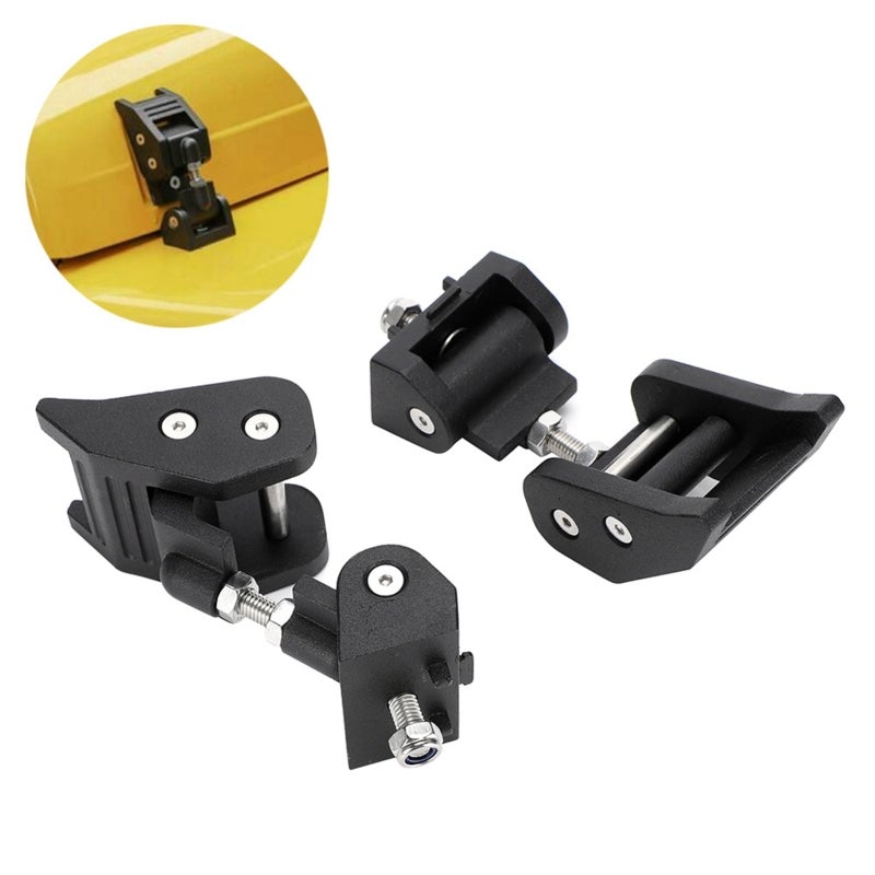 Aluminum Alloy Hood Latch Catch: Firm Corrosion Resistant - Exquisite Workmanship Hood Lock for Jeep Wrangler TJ 97-06, Direct Replacement with Simple Installation - Image 5