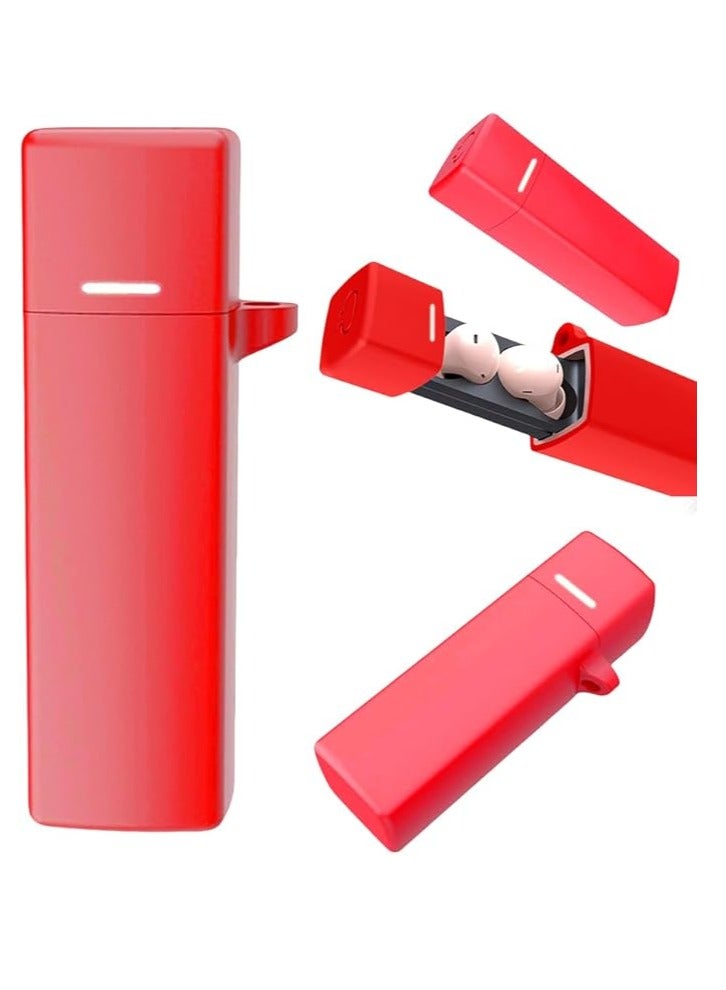 Case Compatible with Anker Soundcore A30i Headphones Silicone Cover Protective Case Red - Image 1