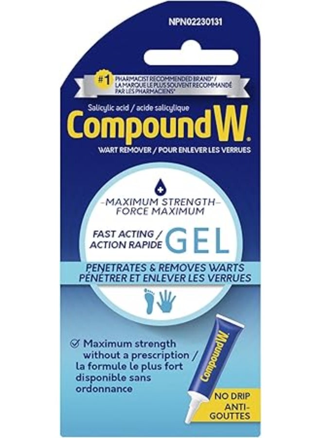 Compound W Wart Remover Maximum Strength Fast Acting Gel (7g) - Image 1