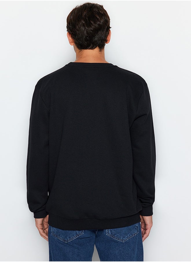 trendyol - Sweatshirt - Black - Regular fit - Image 1