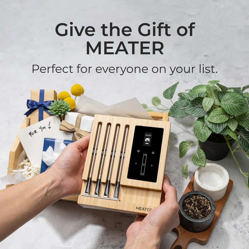 MEATER Block: WiFi Smart Wireless Meat Thermometer | 4 Probes, Long Range | Perfect for BBQ, Oven, Grill, Kitchen, Smoker, Air Fryer | Apple Watch, Alexa Compatible | iOS & Android App - Image 5