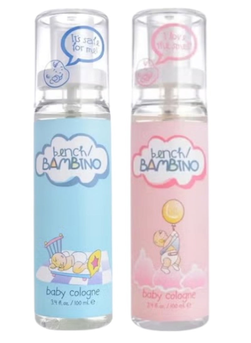 بينش بامبينو، كولونيا للأطفال، 100 مل، وكولونيا "آمنة لي" 100 مل