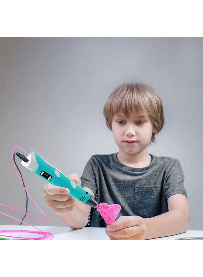 Qatalitic 3D Printing Pen with USB Cable, LCD Display with Free Refill PLA Filaments, Easy to Use for Kids to Doodle and Sketch in 3D, Ready to Create (Random Color) - Image 5