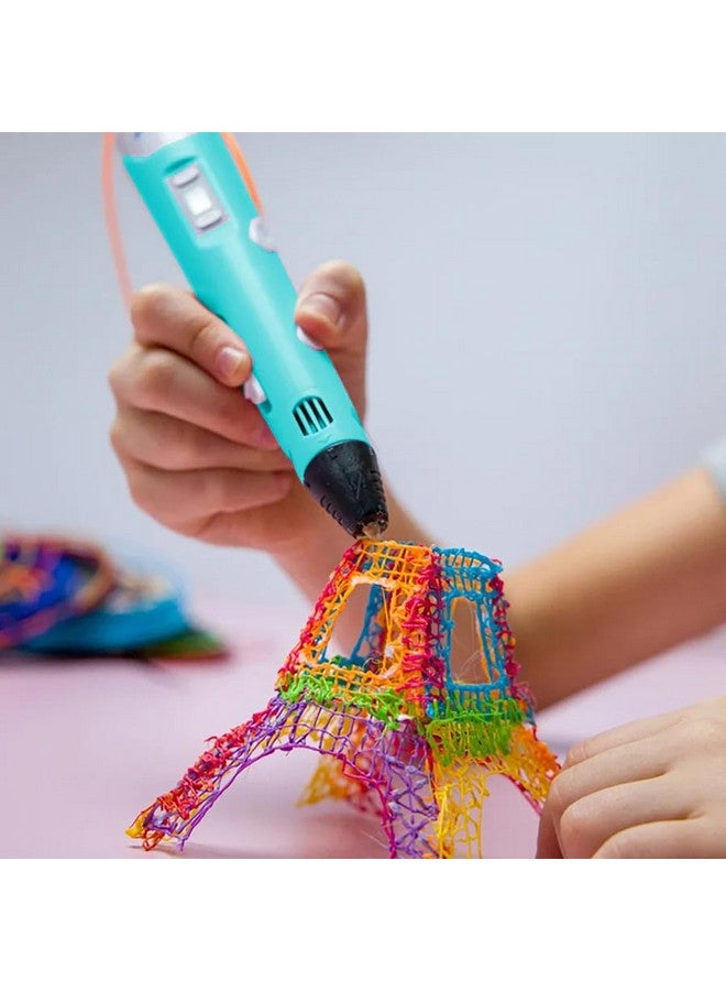 Qatalitic 3D Printing Pen with USB Cable, LCD Display with Free Refill PLA Filaments, Easy to Use for Kids to Doodle and Sketch in 3D, Ready to Create (Random Color) - Image 4